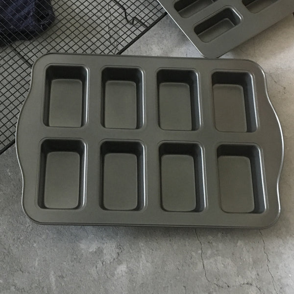 Baking Brownie Pan 8 With Non-stick Cake Mold