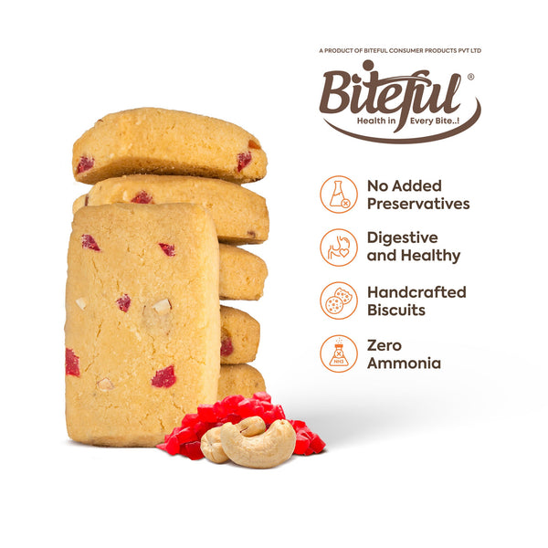 Biteful Fruit Biscuit Bytes 400g (100g*4)